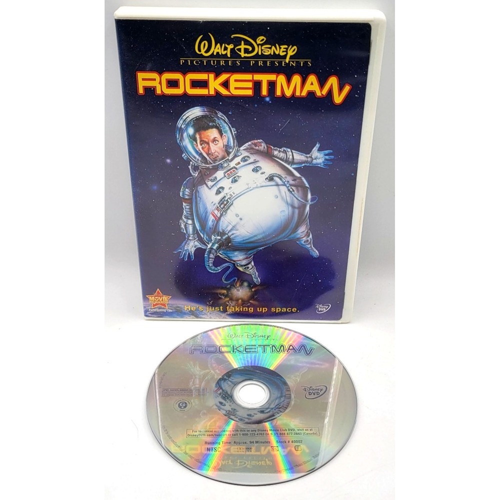 Rocketman DVD 1997 Harland Williams Jessica Lundy William Sadler‎